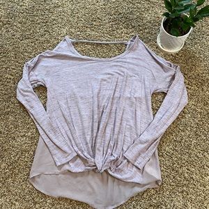 Long sleeve blouse